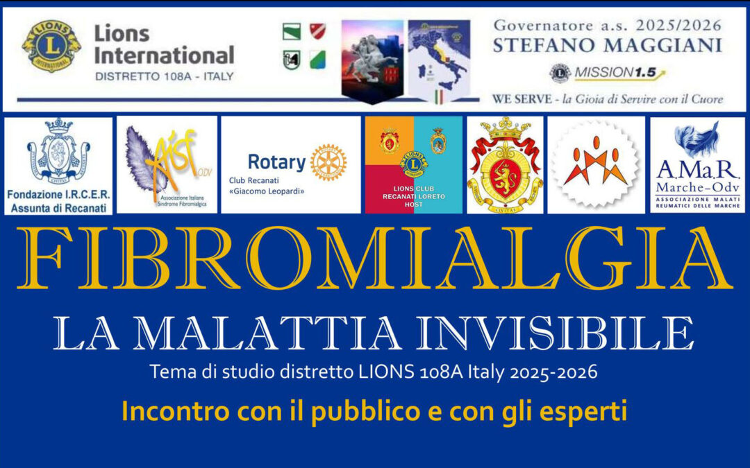 Fibromialgia – LC Recanati Loreto, 22 novembre 2025