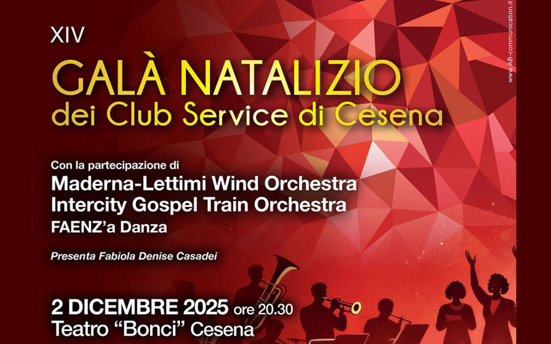 Galà Natalizio – LC Cesena e LC Valle del Savio, 2 dicembre 2025