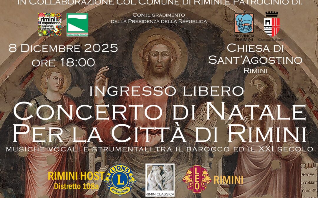 Concerto di Natale – LC Rimini Host, 8 dicembre 2025