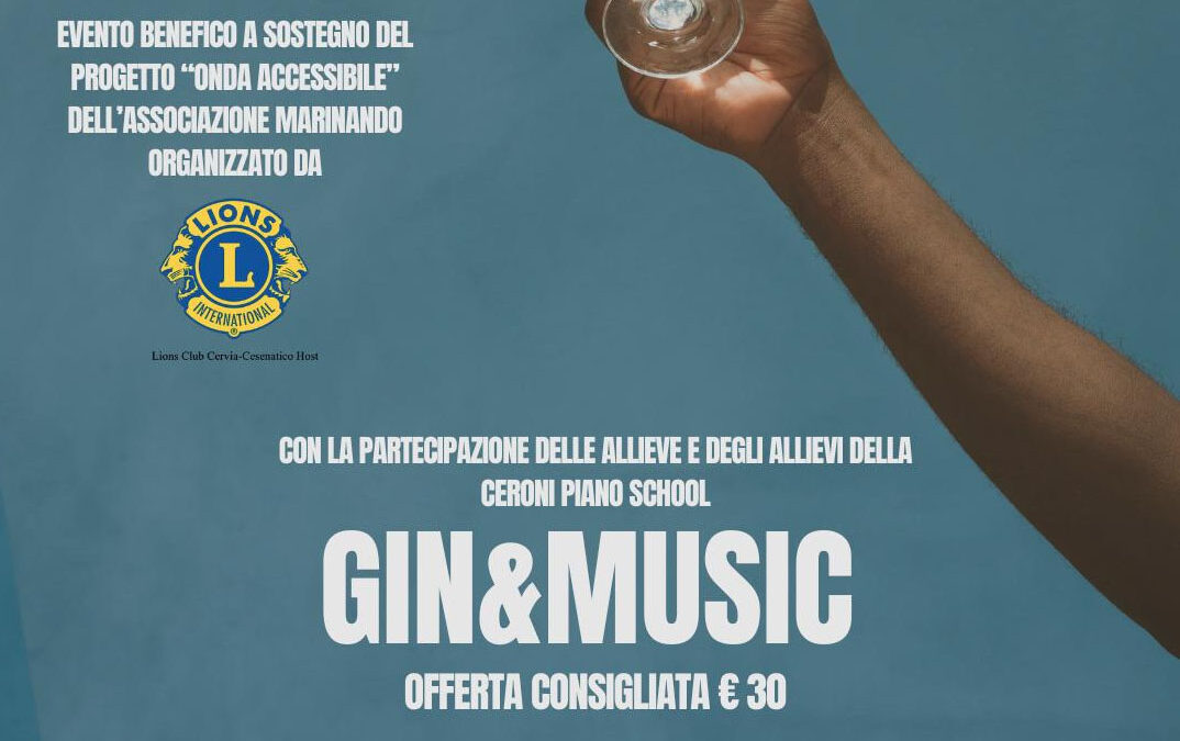 Gin & Music – LC Cervia Cesenatico Host, 23 novembre 2025