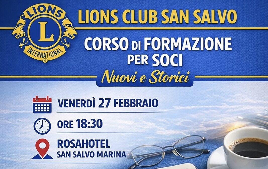 Corso di formazione – LC San Salvo, 27 febbraio 2026
