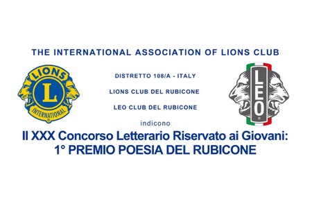 Premio di Poesia – LC e Leo Club Rubicone, iscrizioni entro il 23 febbraio 2026