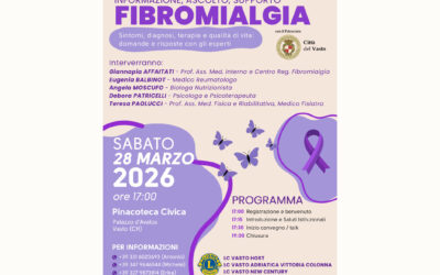 Fibromialgia – LC Vastesi, 28 marzo 2026