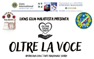 Oltre la voce – LC Malatesta, 29 aprile 2026