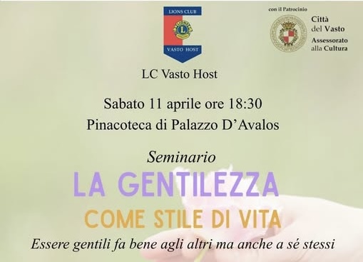La gentilezza come stile di vita &ndash; LC Vasto Host, 11 aprile 2026