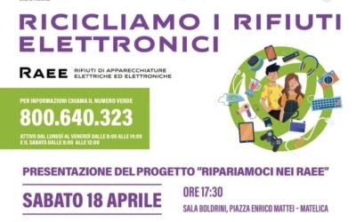 Riciclo rifiuti elettronici &ndash; LC Matelica, 18 aprile 2026
