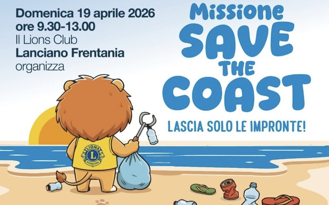 Save the Coast &ndash; LC Lanciano Frentania, 19 aprile 2026