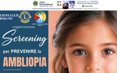 Screening ambliopia &ndash; LC Bojano, 18 maggio 2026