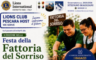 Fattoria del sorriso – LC Pescara Host, 21 giugno 2026