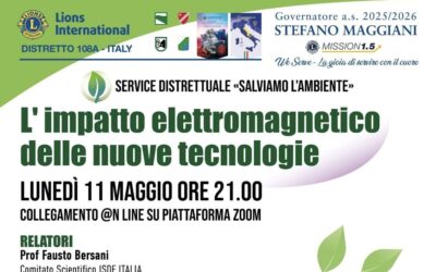 L’ impatto elettromagnetico delle nuove tecnologie – LC Osimo, 11 maggio 2026