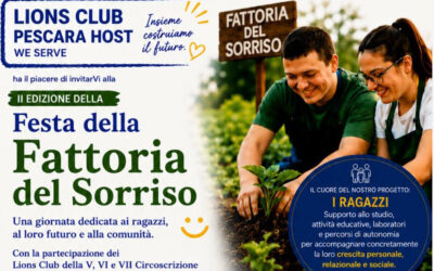 Fattoria del sorriso – LC Pescara Host, 21 giugno 2026