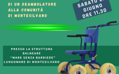 Deambulatore alla comunità – LC Montesilvano, 27 giugno 2026