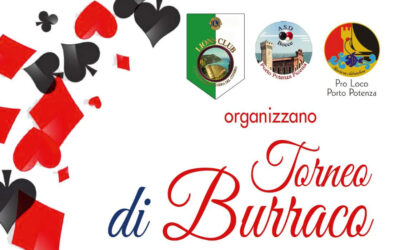 Torneo di Burraco – LC Castelfidardo Riviera del Conero, 17 agosto 2026