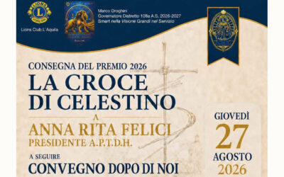 La Croce di Celestino &ndash; LC L&rsquo;Aquila, 27 agosto 2026
