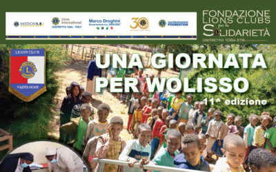 Una giornata per Wolisso – LC Vasto Host, 20 settembre 2026