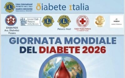 Giornata mondiale del diabete – LC Pesaro Host e LC Pesaro Della Rovere, 14 novembre 2026