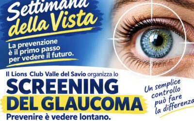 Screening del glaucoma – LC Valle del Savio, 17 ottobre 2026