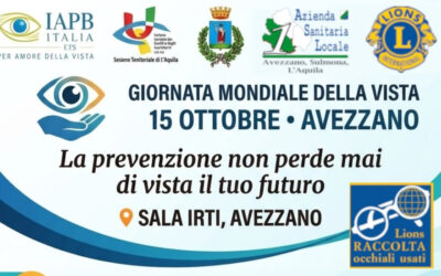 Screening oculistici – LC Avezzano, 15 ottobre 2026