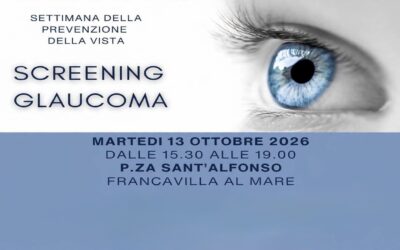 Screening glaucoma – LC Francavilla al mare il cenacolo, 13 ottobre 2026